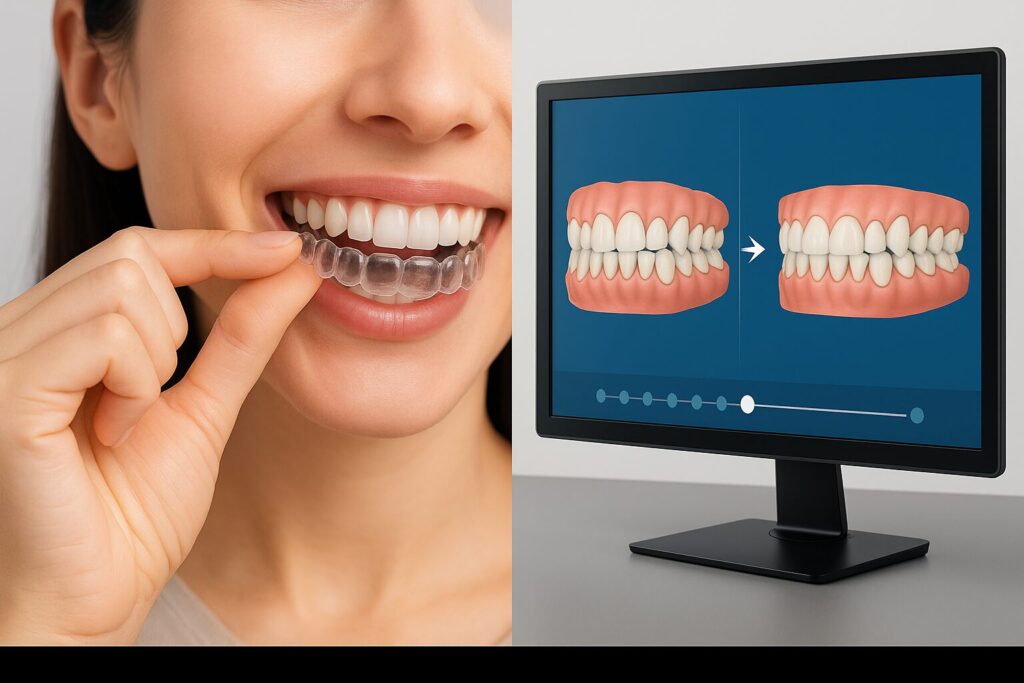 インンビザラインによるマウスピース矯正