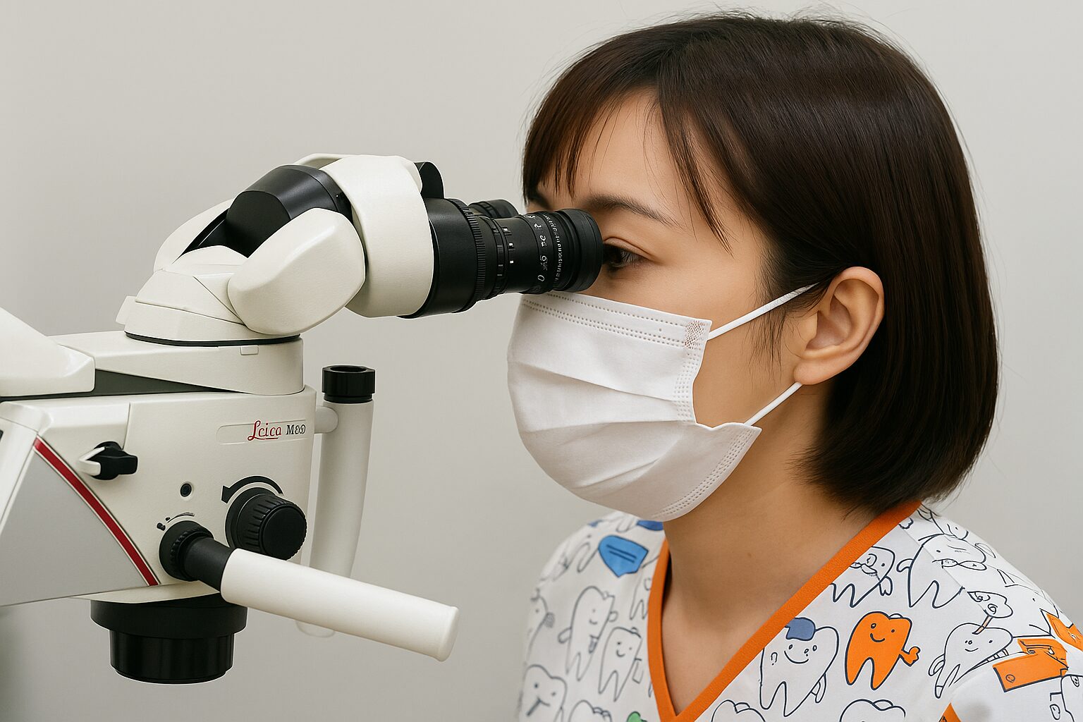 マイクロスコープを用いた精密根管治療