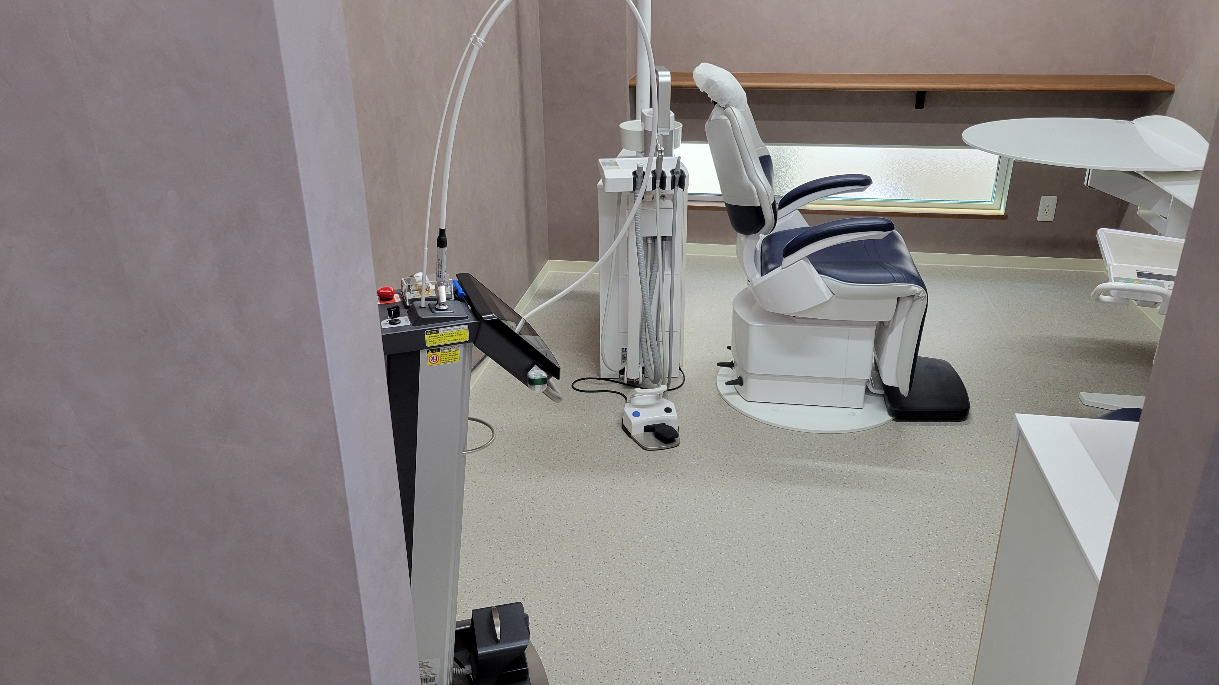 最新設備を完備した、広々として落ち着きのある個室診療室