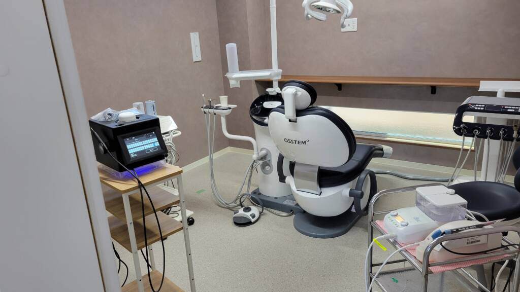 プライバシーに配慮した完全個室の診療室