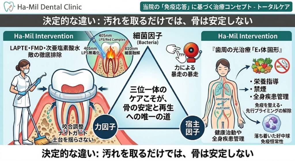 歯周病は、すぐに再発する