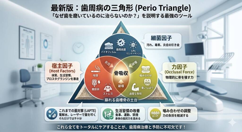 歯周病の三角形