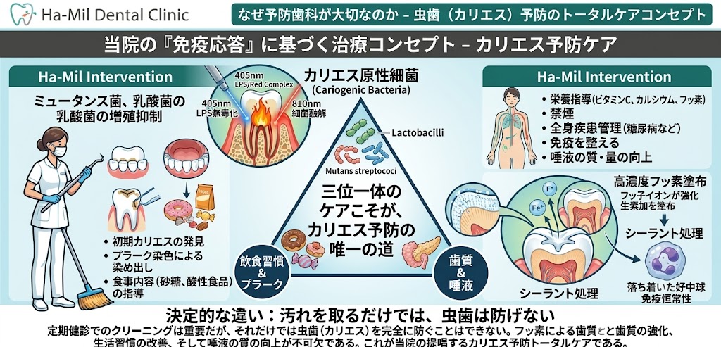 虫歯を予防する予防歯科
