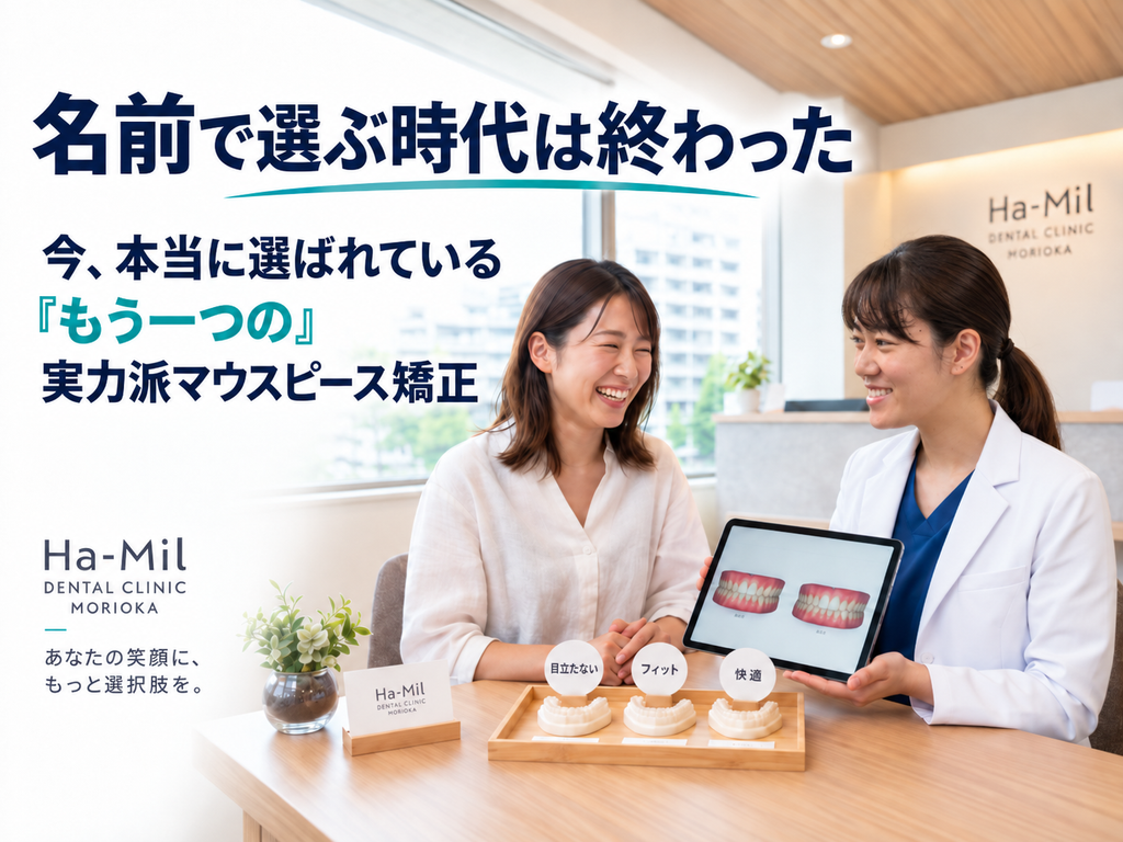 マウスピース矯正は、インビザラインだけではない